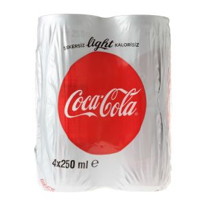 Coca Cola Light 4X250 ml