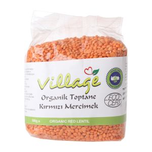 Village Organik Kırmızı Mercimek 500 gr