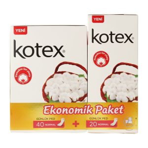 Kotex Günlük Ped Normal 60'lı