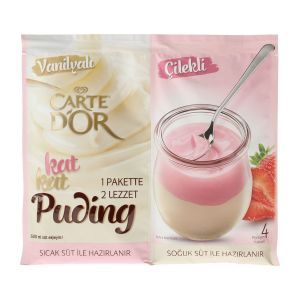 Carte Dor Puding Kat Kat Vanilya Çilek