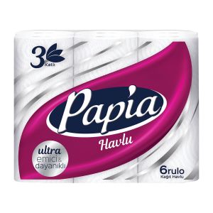 Papia Havlu 6'lı