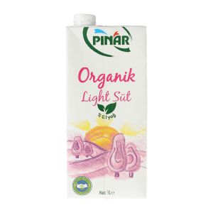 Pınar Organik Light Süt 1 L