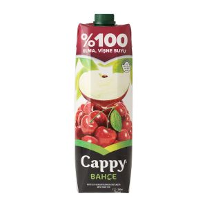 Cappy Meyve Suyu %100 Elma Vişne 1 L