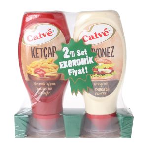 Calve Ketçap 400 gr + Mayonez 350 gr Set