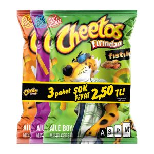 Cheetos Aile Boy Paket 3'lü