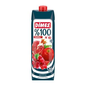 Dimes Meyve Suyu %100 Kırmızı Meyveler 1 L