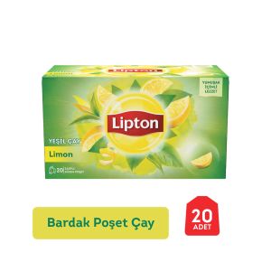 Lipton Berrak Yeşil Çay Limonlu 20'li 30 gr