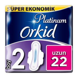 Orkid Platinum 4'lü Paket Uzun Ped 22'li