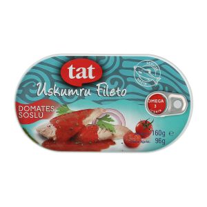 Tat Uskumru Fileto Domates Soslu 160 gr