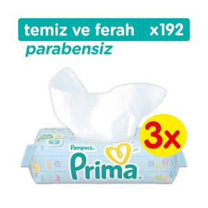 Prima Islak Havlu 64X3'lü