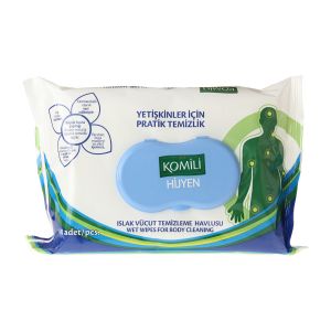 Komili Islak Havlu Yetişkinler İçin 48'li