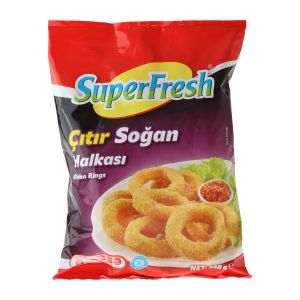 Superfresh Çıtır Soğan Halka Kroket 450 gr