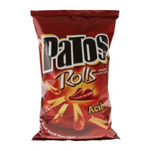 Patos Acılı Rolls Süper Boy Cips 118 gr