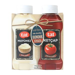 Tat Sıkı Dostlar Ketçap 650+Mayonez 560 gr