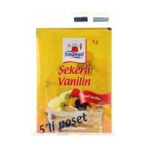 Sinangil Şekerli Vanilin 5'li 5 gr