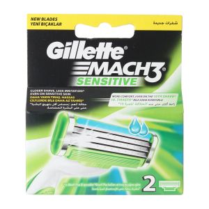 Gillette Mach3 Bıçak Sensitive 2'li