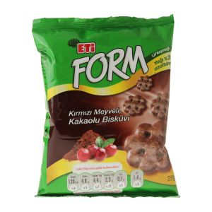Eti Form Kakaolu Yabanmersinli 28 gr