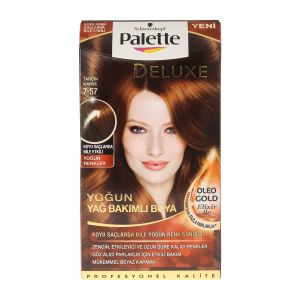 Palette Deluxe Tarçın Kahve Saç Boyası 7.57