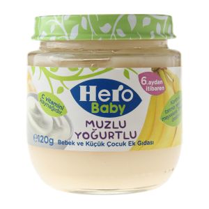 Hero Baby Pure Muzlu Yoğurtlu 125 gr