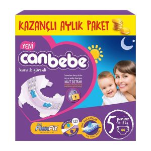 Canbebe Aylık Paket Junior 44'lü 5 Beden