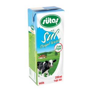 Sütaş Tam Yağlı Süt 200 ml