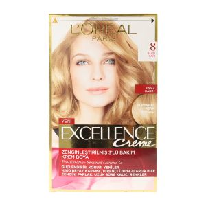 L'Oreal Paris Excellence Koyu Sarı Saç Boyası 8
