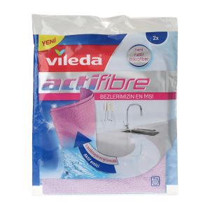 Vileda Aktif Fiber Temizlik Bezi 2'li
