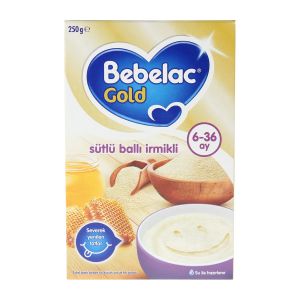 Bebelac Sütlü Ballı İrmikli Kaşık Maması 250 gr