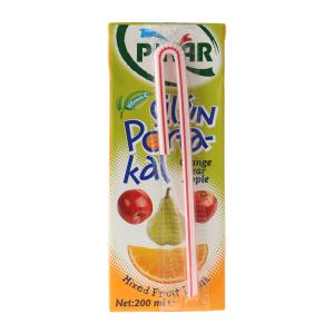 Pınar Meyve Suyu Çılgın Portakal Armut Elma 200 ml