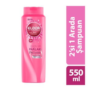 Elidor Şampuan Güçlü ve Parlak Saçlar 550 ml