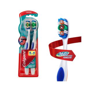 Colgate 360 Komple Ağız Temizliği Orta 1+1'li
