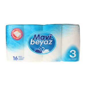 Mavibeyaz Tuvalet Kağıdı 16'lı