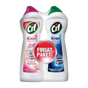 Cif Krem Amonyak 750 ml+Müge Çiçeği 750 ml