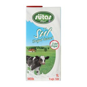 Sütaş Tam Yağlı Süt 1 L