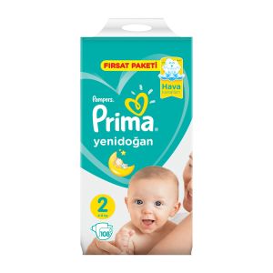 Prima Bebek Bezi Aktif bebek Mini Paket 108li
