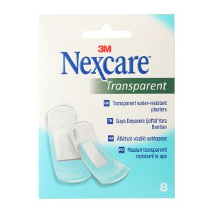 Nexcare Şeffaf Yara Bandı 8'li