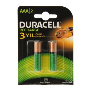 Duracell Şarjlı İnce Pil AAA 4'lü