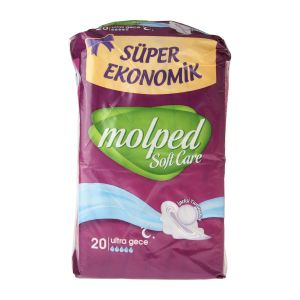 Molped Soft Care Süper Ekonomik Gece 20'li