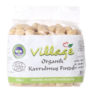 Village Organik Kavrulmuş Fındık 250 gr