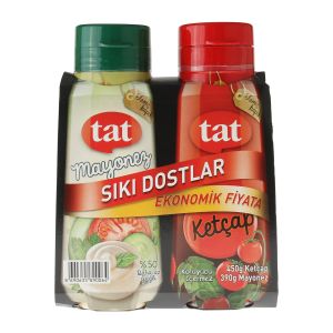 Tat Sıkı Dostlar 745 gr (Ketçap 400 gr -Mayonez 345 gr)