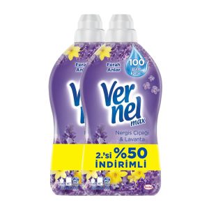 Vernel Max Çamaşır Yumuşatıcısı 1440 ml X 2