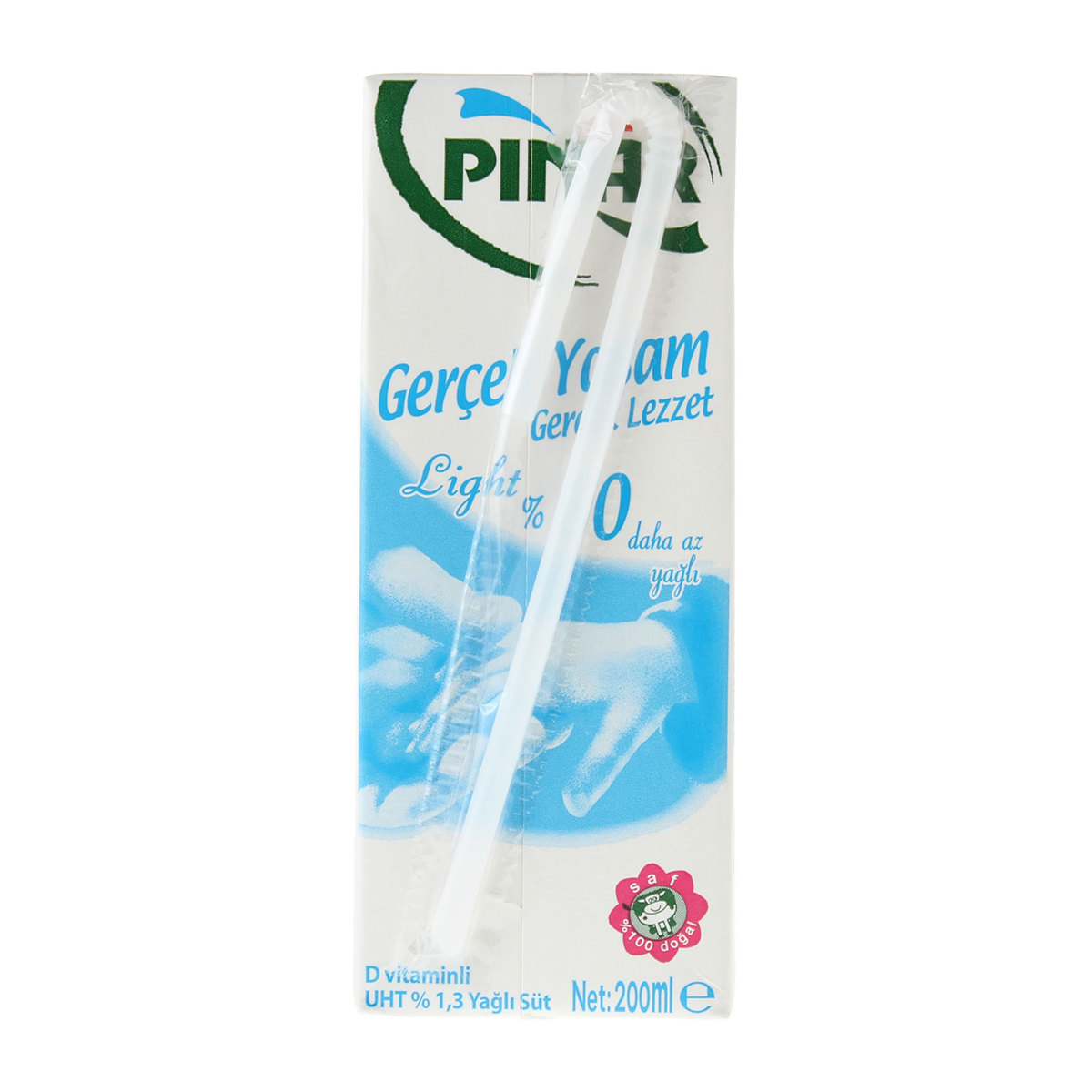 Pınar Light Süt 200 ml
