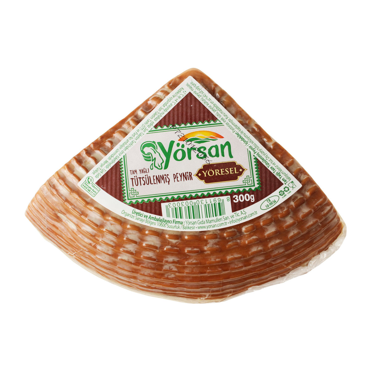 Yörsan Tütsülenmiş Peynir 300 gr