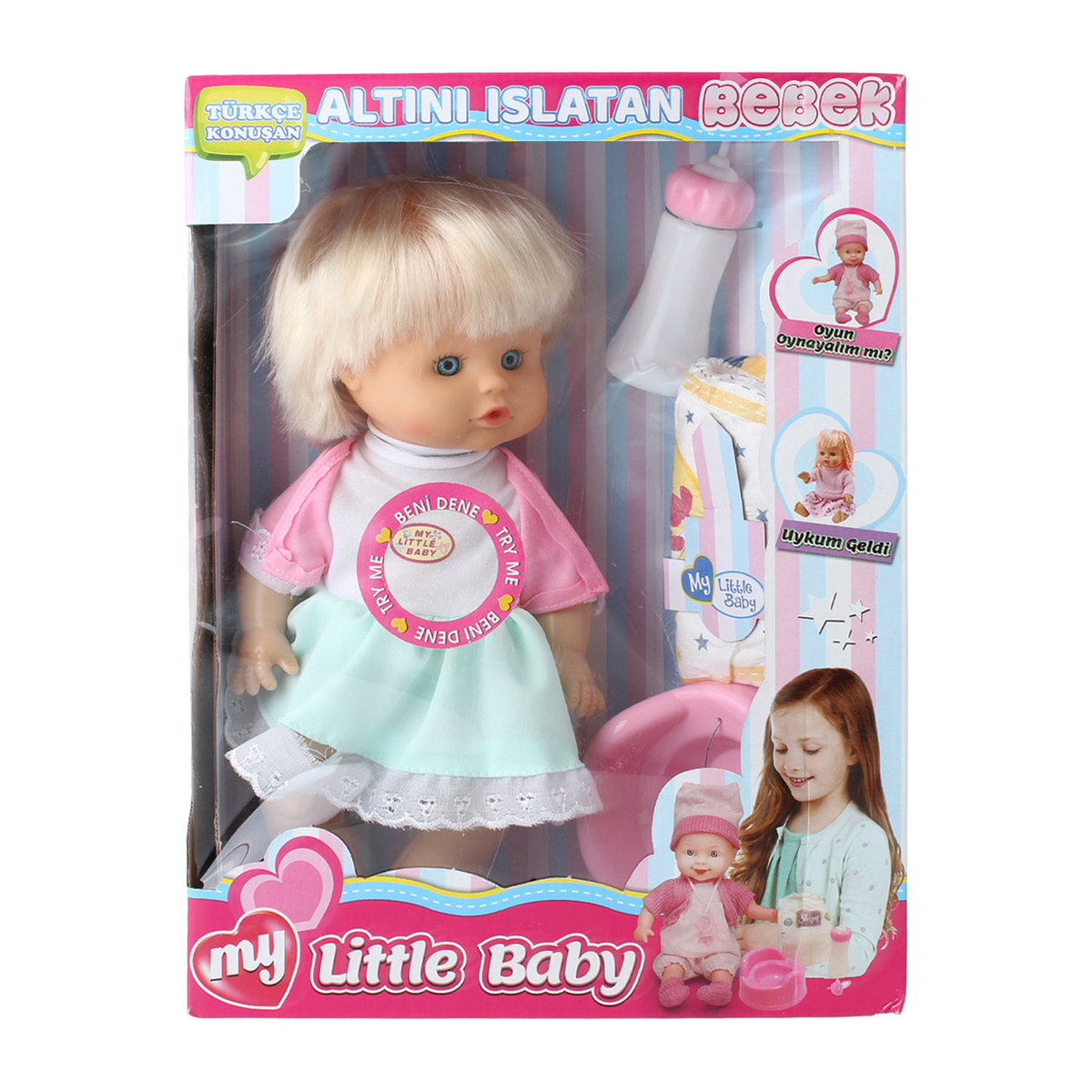 Tomurcuk Altını Islatan Kız Bebek