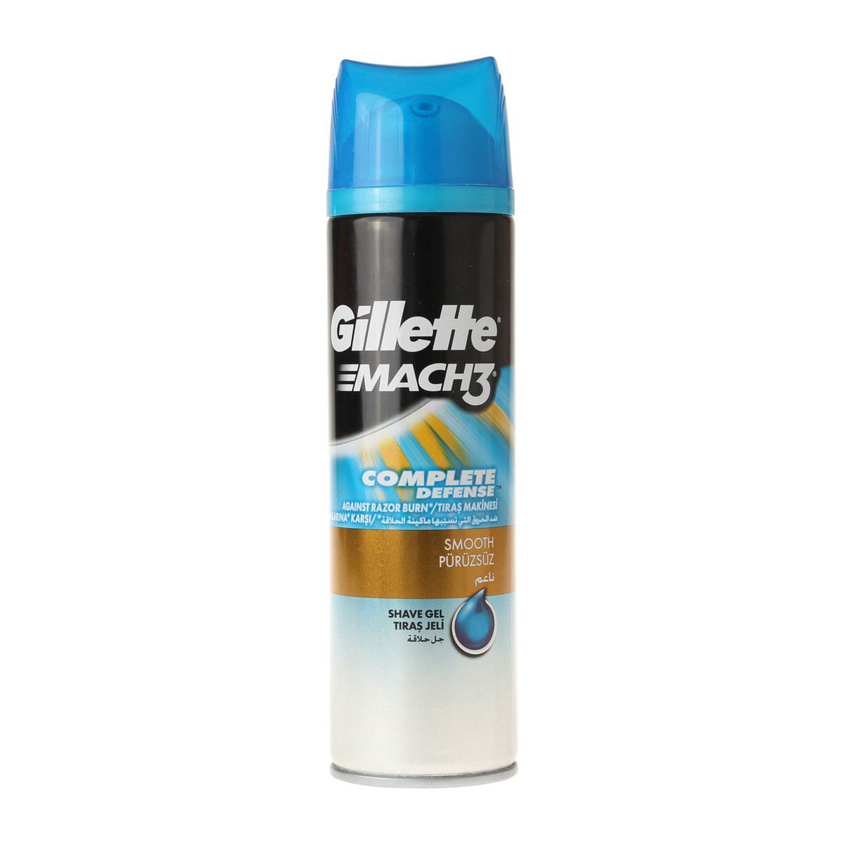 Gillette Mach3 Tıraş Jeli Yakın & Pürüzsüz 200 ml