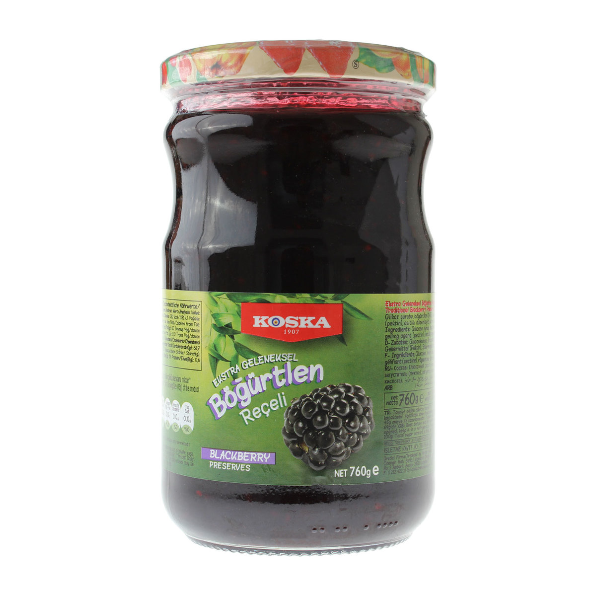 Koska Böğürtlen Reçeli 760 gr