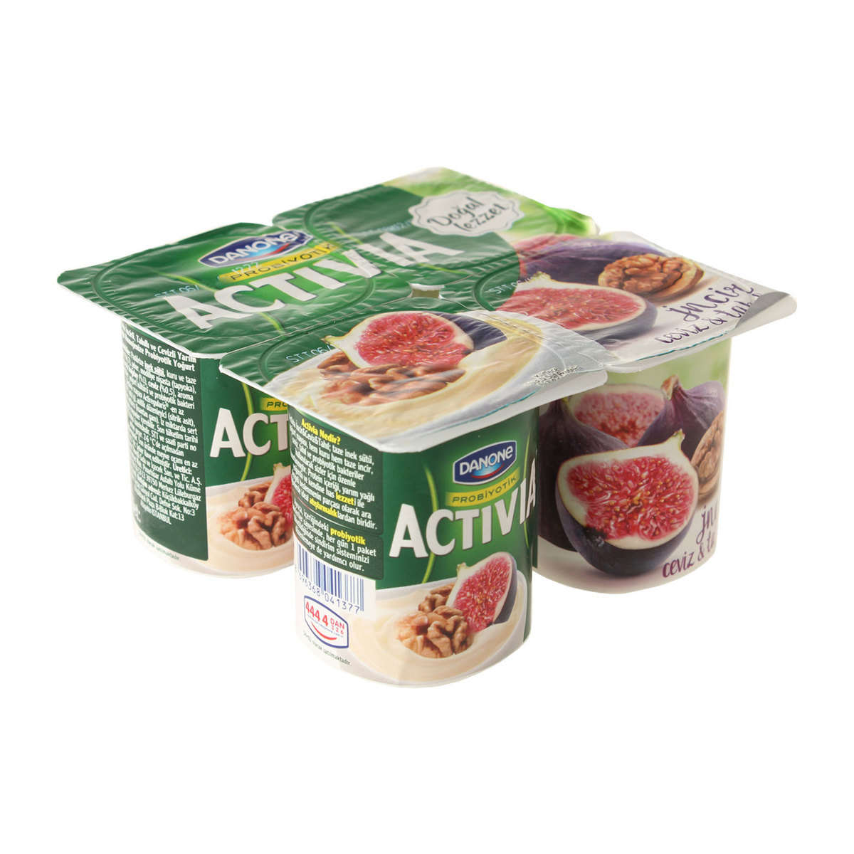 Danone Activia İncir & Ceviz Yoğurt 4X100 gr