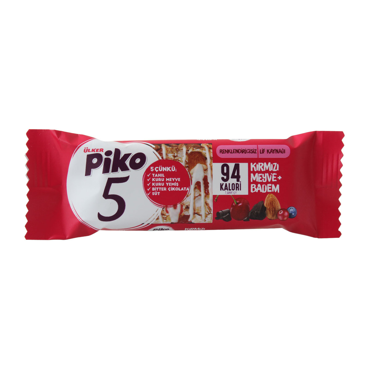 Ülker Piko 5 Kırmızı Meyve & Badem 20 gr