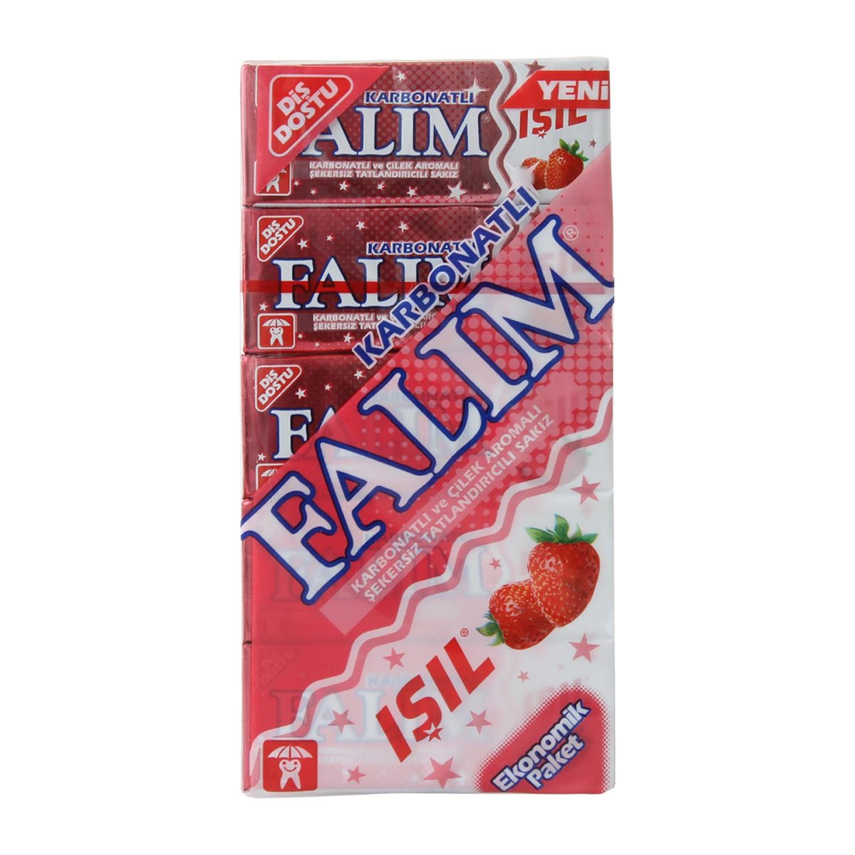 Fak-lım Ciklet Işıl Çilek 5'li 40 gr