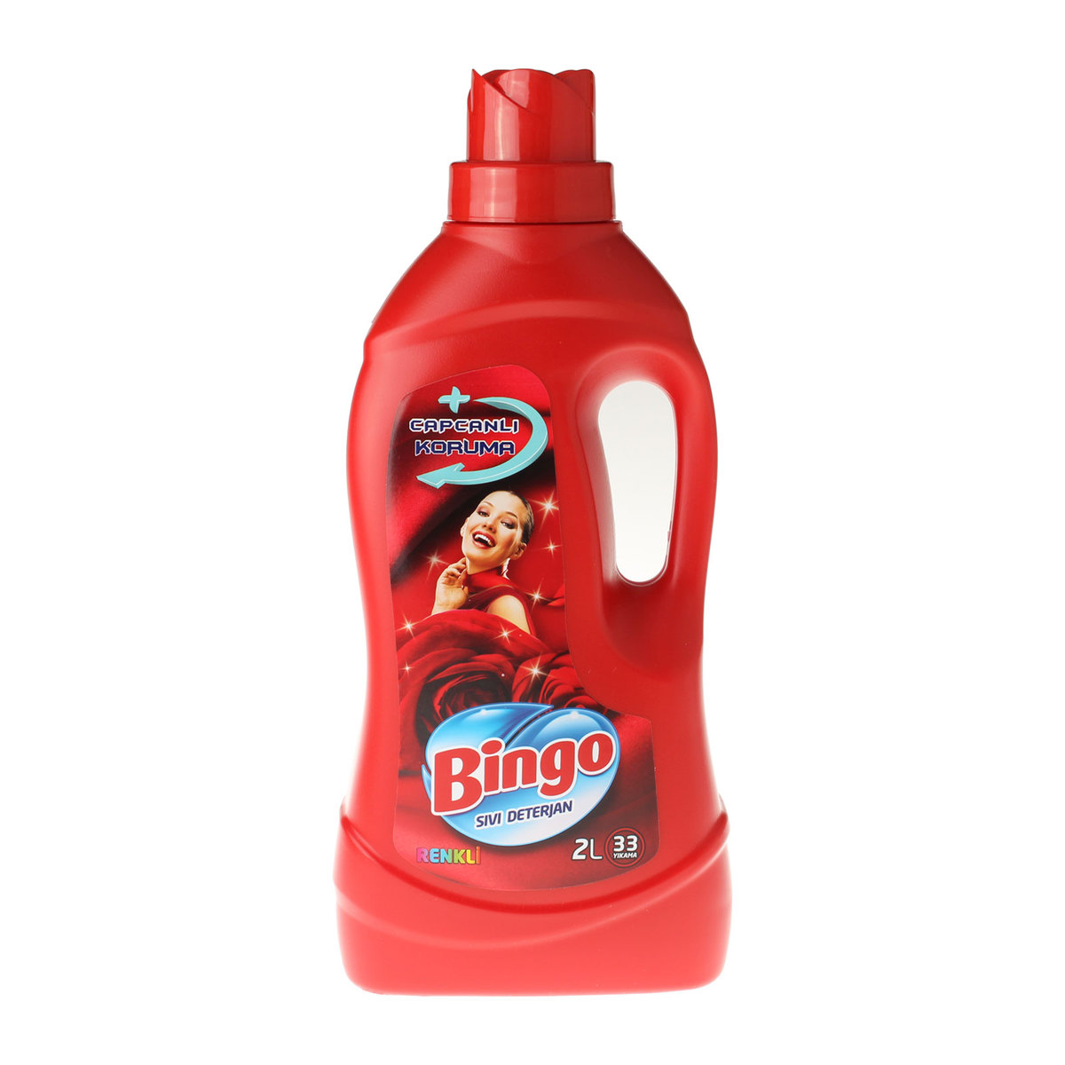Bingo Sıvı Bakım Çamaşır Deterjanı Renkliler 2 L